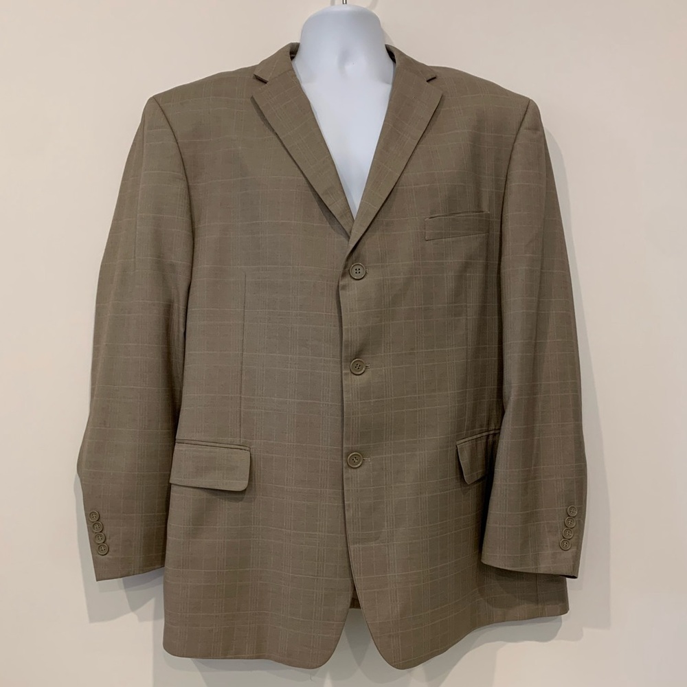 Evan Picone Big & Tall Single Breasted Suit